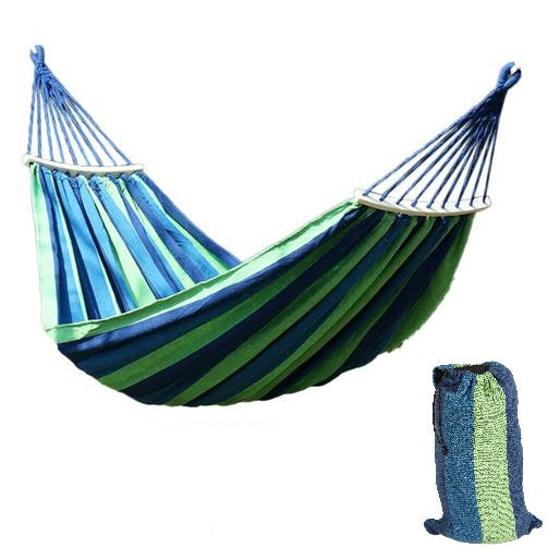AMACA CLASSICA SINGOLA TESSUTO COTONE SOSTEGNO LEGNO 80X200 GIARDINO CAMPEGGIO B