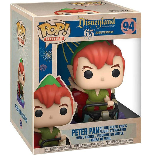 Funko Pop! Trains Disneyland 65Th (94) Peter Pan With Flight Car Vinyl Figure