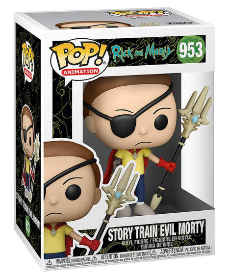 Funko Pop ! Animation Rick And Morty - (953) Story Train Evil Morty Vinyl Figure