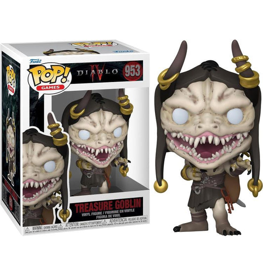 Funko Pop ! Games Diablo Iv - (953) Treasure Goblin Vinyl Figure 9Cm Statuetta