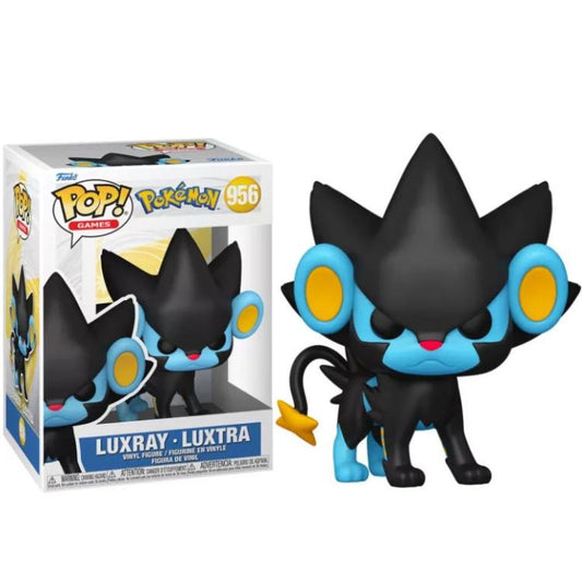 Funko Pop ! Games Pokemon - (956) Luxray / Luxtra Vinyl Figure 9Cm Evo Luxio