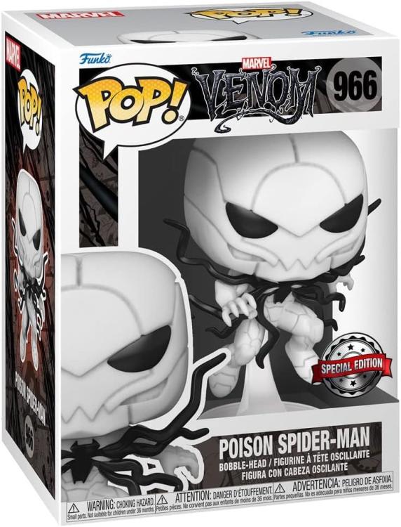 Funko Pop ! Marvel Venom (966) Poison Spider-Man Special Edition Vinyl Figure