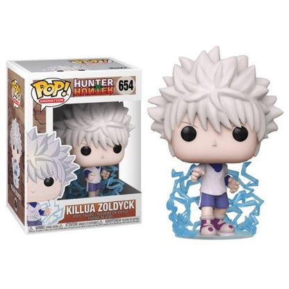 Funko Pop ! Animation Hunter X Hunter -  (654) Killua Zoldyck Figure Anime 9Cm