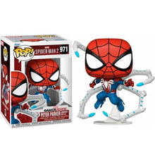 Funko Pop ! Marvel -  Gameverse Spider-Man 2 (971) Peter Parker Suit Ps5 Game Figure