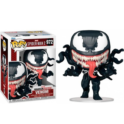 Funko Pop ! Marvel Gameverse Spider-Man 2 - (972) Venom Figure Vinyl 9Cm Instock