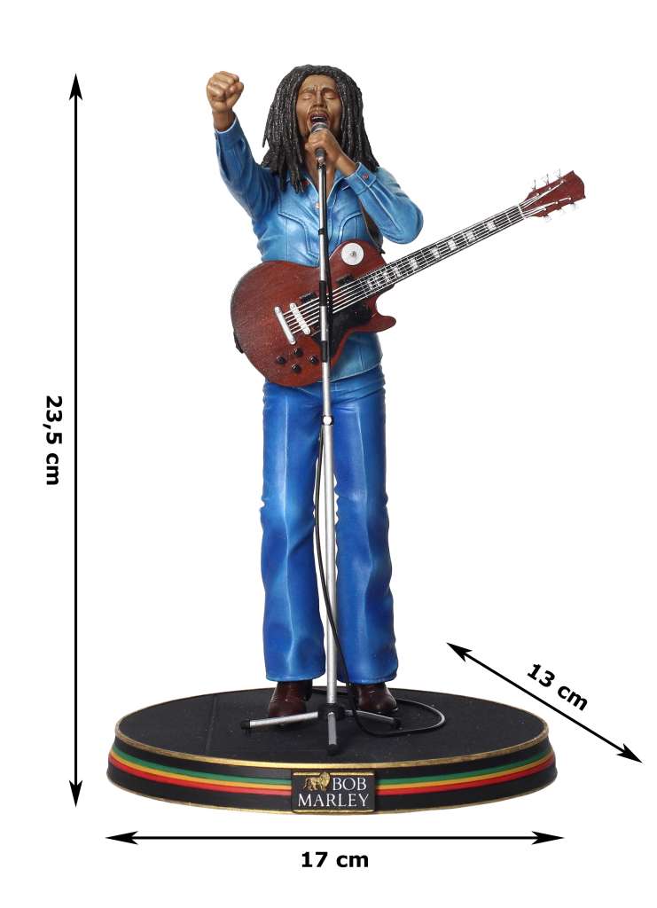 Sd Toys - Bob Marley Live in Concert Rainbow'77 Statua Figure Reggae 23 cm