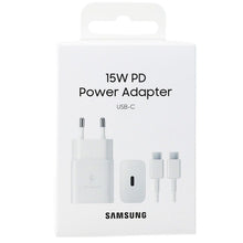 Samsung Ep-T1510X Caricabatteria Originale Caricatore 15W Usb-C Con Cavo Bianco