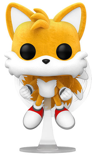 Funko Pop ! Games Sonic The Hedgehog - (978) Tails Fly Flocked Chase Figure 9Cm