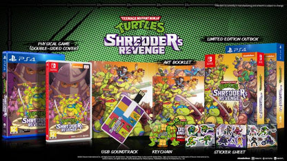 Teenage Mutant Ninja Turtles Shredder'S Revenge Ps4 Gioco Italiano Tmnt Nuovo