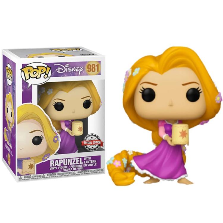 Funko Pop ! Disney - (981) Rapunzel W/Lantern Special Edition Tangled Figure 9Cm