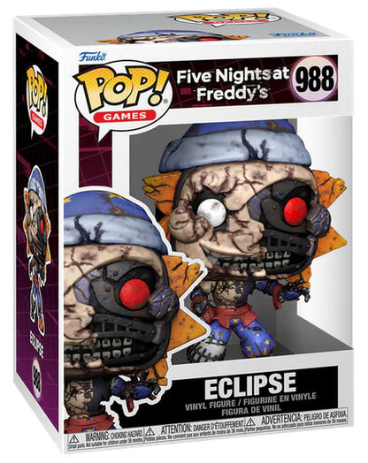 Funko Pop ! Games Five Nights At Freddy'S - (988) Ruined Eclipse Figure Fnaf 9Cm