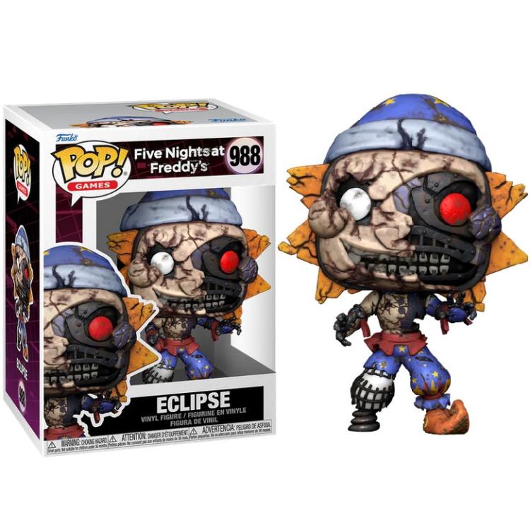 Funko Pop ! Games Five Nights At Freddy'S - (988) Ruined Eclipse Figure Fnaf 9Cm