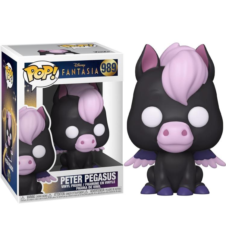 Funko Pop ! Disney 80Th Fantasia (989) Peter Pegasus Vinyl Figure 9Cm Statuetta