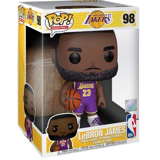 Funko Pop! Big - Basketball Nba: L.A Lakers (98) Lebron James Vinyl Figure 25Cm