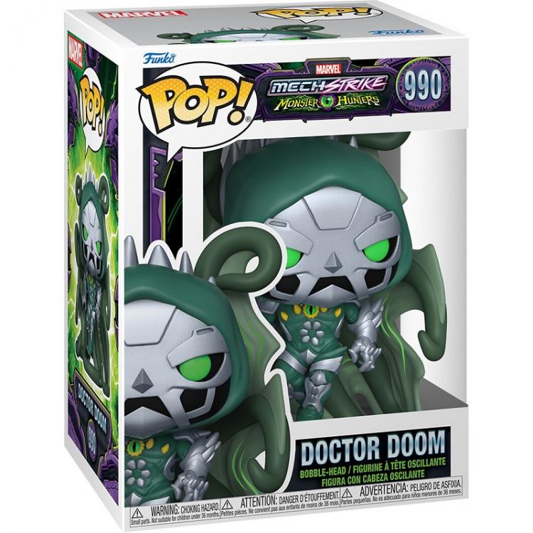 Funko Pop ! Marvel Studios Monster Hunter - Doctor Doom (990) Vinyl Bobble-Head