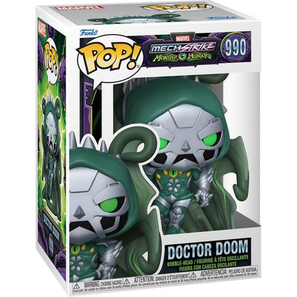 Funko Pop ! Marvel Studios Monster Hunter - Doctor Doom (990) Vinyl Bobble-Head