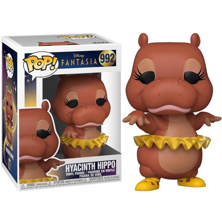 Funko Pop ! Disney 80Th Fantasia - (992) Hyacinth Hippo Vinyl Figure 9Cm