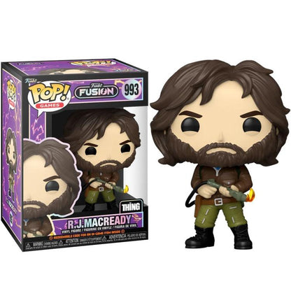 Funko Fusion Pop ! Games La Cosa (993) R.J. Macready Vinyl Figure 9Cm Collezione