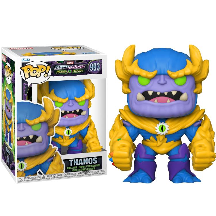 Funko Pop ! Marvel Mech Strike Monster Hunters (993) Thanos Vinyl Figure 9Cm