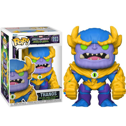 Funko Pop ! Marvel Mech Strike Monster Hunters (993) Thanos Vinyl Figure 9Cm