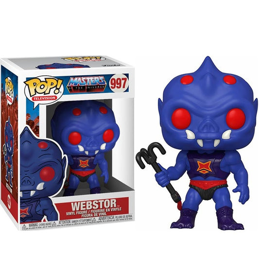 Funko Pop ! Television Masters Of The Universe (997) Webstor Vinyl Figure 9Cm