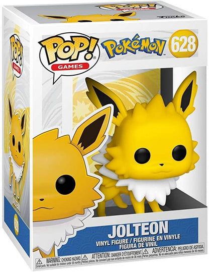 Funko Pop ! Games Pokemon (628) Jolteon - Eevee Vinyl Action Figure Statuetta