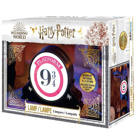 ABYSTYLE LAMPADA LED DA TAVOLO HARRY POTTER BINARIO 9 3/4 FILM HOGWARTS
