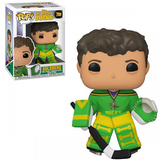 Funko Pop Mighty Ducks 789 - Goldberg Vinyl Action Figure Hockey Sul Ghiaccio