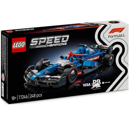 Lego Speed Champions Visa Cash App Rb F1 77246 Modellino Auto Formula 1 248Pz