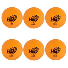 Hb 6Pz Palline Ping Pong Abs Palle Tennis Da Tavolo Sport Allenamento Arancione