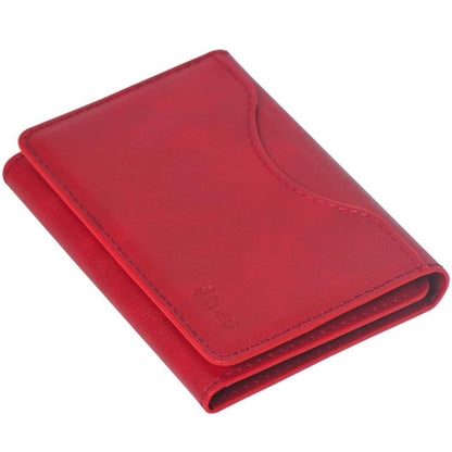 Etres Smart Wallet Portafoglio Slim Porta Carte Di Credito Iphone Mag Safe Rosso