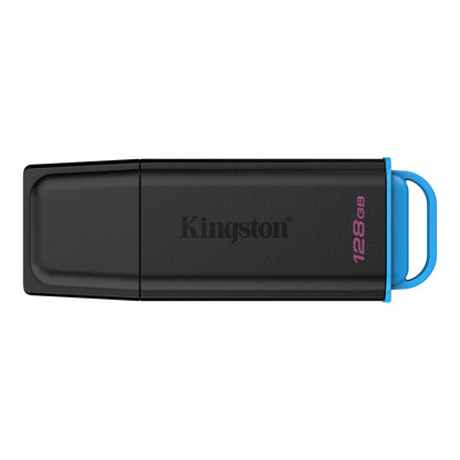 Kingston Pendrive 128GB DTXG2/128GB DataTravel Exodia Gen.2 USB-A 3.2 Chiavetta Type-A Memoria Drive Flash PC 200MB/s Nero/Blu
