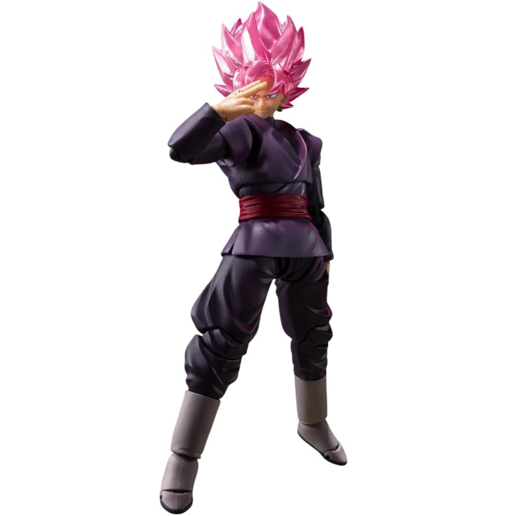 Bandai S.H. Figuarts - Dragon Ball Super : Goku Black - Super Saiyan Rose - (Reissue) Action Figure da Collezione 14 cm