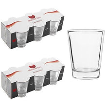 Damasco 12 Bicchieri Tazzine Per Caffè Espresso Vetro Trasparente Shot Cicchetti