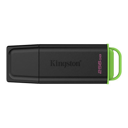 Kingston Pendrive 256GB DTXG2/256GB DataTravel Exodia Gen.2 USB-A 3.2 Chiavetta Type-A Memoria Drive Flash PC 200MB/s Nero/Verde