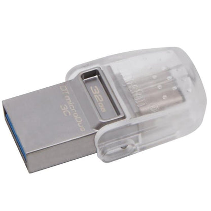 Kingston - Pendrive Dtduo3C/32Gb Microduo 3C Usb 3.2 Type-C Flash Drive Argento