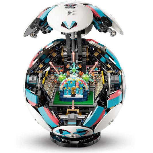 LEGO Editions 43019 (Pallone da Calcio) con Mini-Stadio Interattivo - 1498 pcs Kit Modellismo per Action Figure 3D da Esposizione - Giocattolo Decorazione Cameretta - Regalo per Bambini e Bambine da 10 Anni e Fan Adulti Sport Calcio (World Cup 2026)