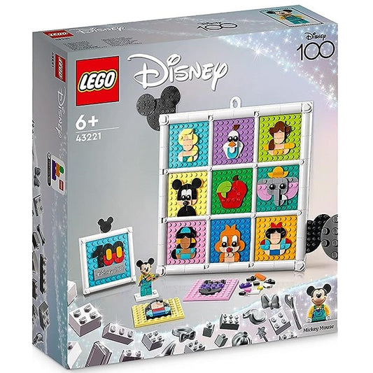 Lego 100 Anni Di Icone Disney (43221) Set 72 Idee Personaggi Minifigure Topolino