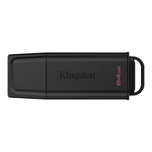 Kingston Pendrive 64GB DTXG2/64GB DataTravel Exodia Gen.2 USB-A 3.2 Chiavetta Type-A Memoria Drive Flash PC 200MB/s Nero/Nero