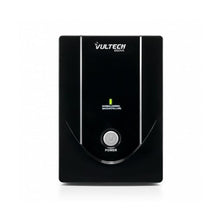 Vultech Ups 650Va Lite + 2 Schuko Gruppo Di Continuita' Offline Nero Pc Monitor