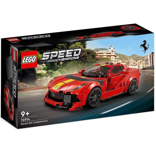 Lego Speed Champions Ferrari 812 Competizione 76914 Modellino Auto Figure 261Pz