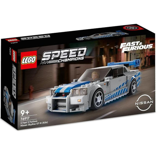 Lego Speed Champions Nissan Skyline Gt-R "Fast & Furious" 76917 Modellino 319Pz