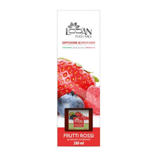 Looan Profumatore Ambiente Bastoncini 280Ml Diffusore Profumo Casa Frutti Rossi