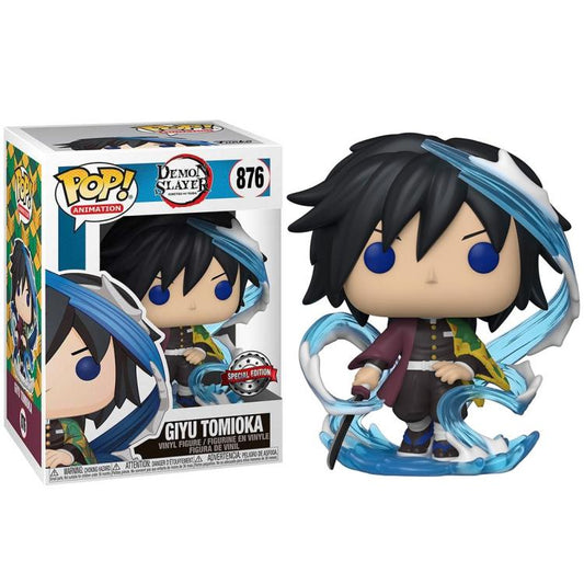 Funko Pop! Animation: Demon Slayer (876) Giyu Tomioka - Figure Special Edition