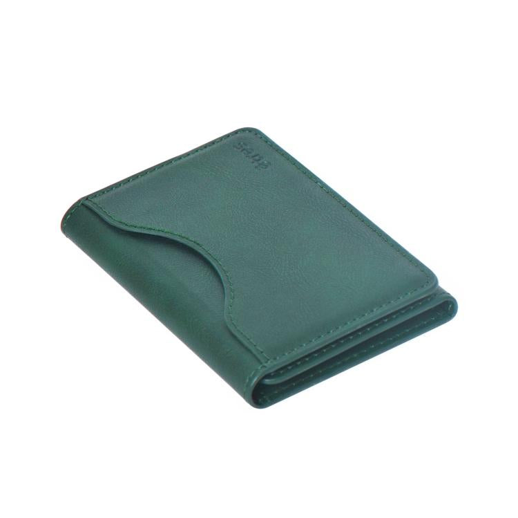 Etres Smart Wallet Portafoglio Slim Porta Carte Di Credito Iphone Mag Safe Green