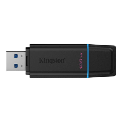 Kingston Pendrive 128GB DTXG2/128GB DataTravel Exodia Gen.2 USB-A 3.2 Chiavetta Type-A Memoria Drive Flash PC 200MB/s Nero/Blu