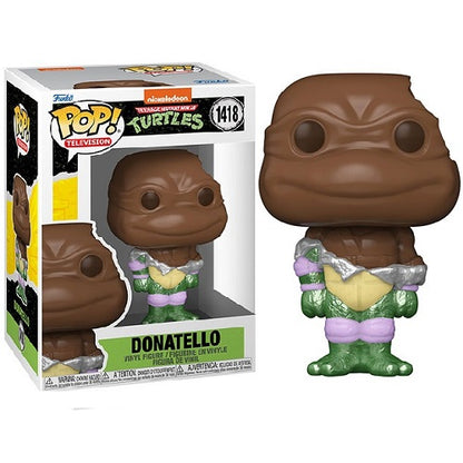 Funko Pop Television Tmnt Ninja Turtles (1418) Donatello Chocolate Tartarughe