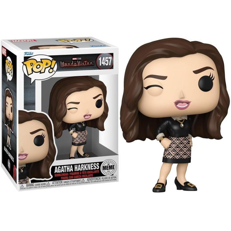 Funko Pop! Marvel Studios - Wanda Vision (1457) Agata Harkness "Meme" Figure 9Cm