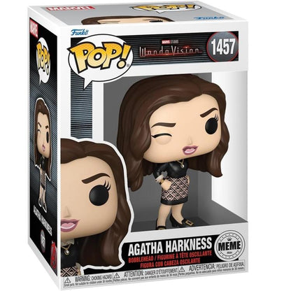 Funko Pop! Marvel Studios - Wanda Vision (1457) Agata Harkness "Meme" Figure 9Cm