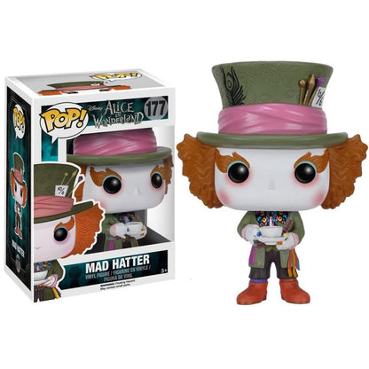 Funko Pop ! Disney: Alice In Wonderland (177) Mad Hatter Figure Cappellaio Matto